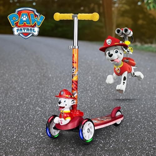 Kick Scooter for Kids, 3 Wheel Self Balancing, Light Up LED Wheels thumbnail 9