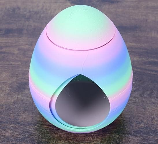 3D Printed Mystery Animal Fidget Pack, 10 Pieces, Fun and Unique Articulated Designs with Revolving Egg Easter thumbnail 9