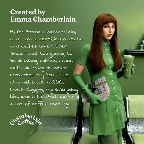 Chamberlain Coffee Green Tea Ceremonial Grade A Matcha Tin, 30 Servings thumbnail 7