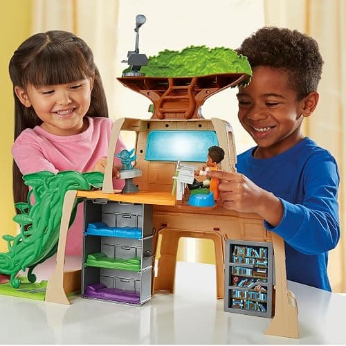 Star Wars: Young Jedi Adventures Tenoo Jedi Temple, 20-Inch-Tall Playset with Lights & Sounds, 2 Action Figures, Preschool Toys for 3 Year Old Boys & Girls & Up thumbnail 3
