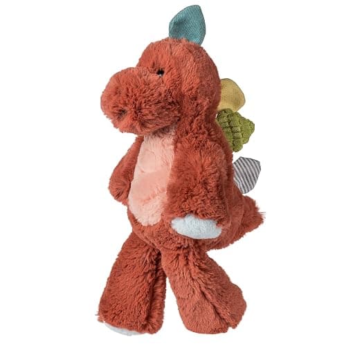Mary Meyer Stuffed Animal Marshmallow Zoo Plush Soft Toy, 9-Inches, Junior Stegosaurus - Image 1