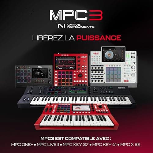 Akai Professional MPC Key 37 Synthétiseur de Production Autonome, Boîte à Rythmes, Clavier MIDI, avec Wi-Fi, Bluetooth, Écran Tactile, Plug-ins et Intégration Native Instruments thumbnail 5