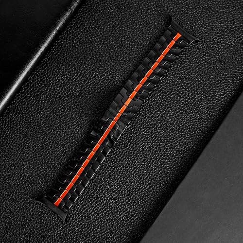 WONJOY Compatible with Samsung Galaxy Watch Ultra Band 47mm(2025/2024), Robust Men Stainless Steel Replacement Link Metal Bracelet thumbnail 7