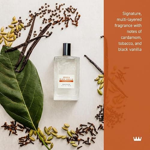 Cremo Cologne For Men - Spice & Black Vanilla Mens Cologne Spray, An Explosion of Vibrant Spices, Dark Woods and Black Vanilla, Multi-Layered Signature Men's Fragrances, 3.4 Fl Oz thumbnail 2