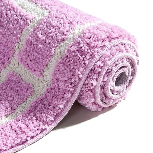 RoomTalks Washable Howdy Rug Indoor Doormat, Cute Cowgirl Country Rustic Pink Bathroom Rugs Non Slip Bath Mat, Wild West Rodeo Texas Throw Rugs 2x3 Small Area Rug for for Bedroom Bathroom Kitchen thumbnail 7