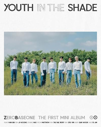 ZEROBASEONE YOUTH in the SHADE 1st Mini Album CD+POB+Artbook+Selfie photocard+Photo frame set+Layer card+Sticker+Zerose coaster+Tracking ZB1 (YOUTH Version) thumbnail 8