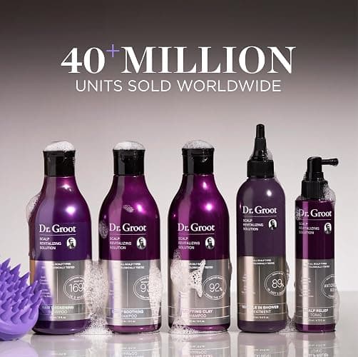 Dr. Groot Thickening Serum, Shampoo, Conditioner, and Scalp Treatment Set for Hair Loss – Clinical Results with Biotin and Rosemary for Hair Thinning, Shedding, Scalp Repair and Treatment thumbnail 8