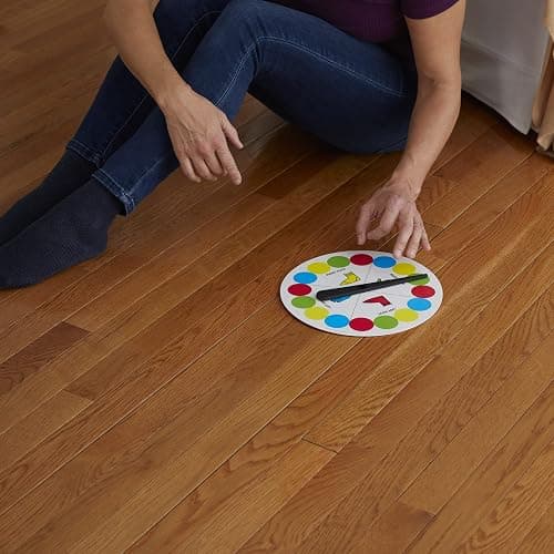 Hasbro Twister Party Classic Board Game for 2 or More Players,Indoor and Outdoor Game for Kids 6 and Up,Packaging May Vary - Red, Yellow, Blue, Green, White thumbnail 11