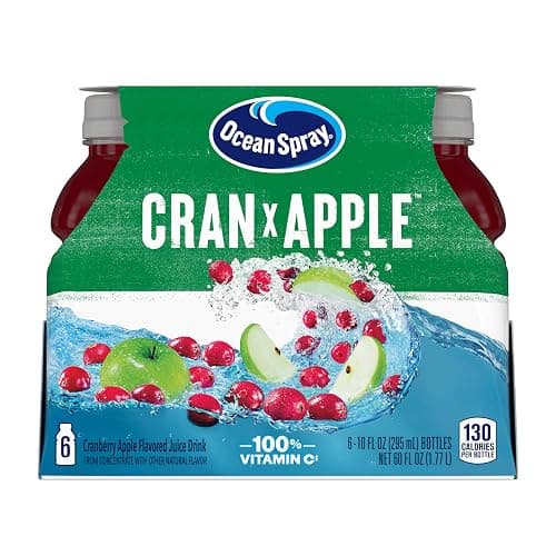 Ocean Spray Cran-Apple Juice Drink, 10 Ounce Bottle (Pack of 6) thumbnail 11