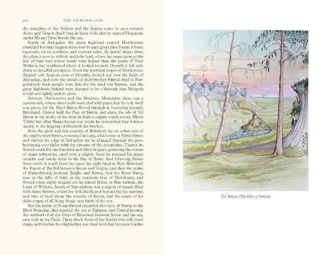 The Silmarillion: Illustrated by J.R.R. Tolkien (Tolkien Editions) thumbnail 3