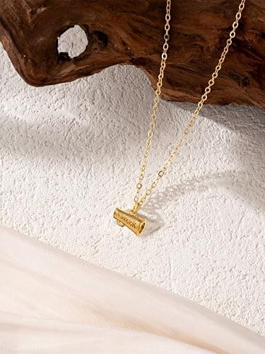 Baydurcan 14K Golden Plated Pendant Necklaces for Women - Cross and Sacred Heart Frog Ghost Cheer Cowgirl Gifts for Friend Sister Daughter Couple, Birthday, Christmas, Graduation Gifts thumbnail 4