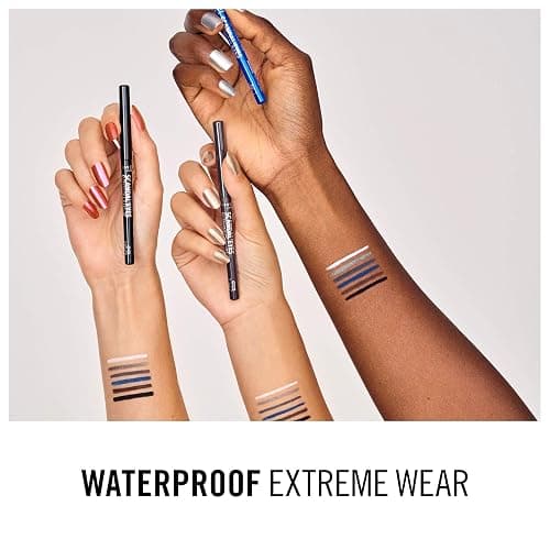 Rimmel London Scandaleyes Exaggerate Eye Definer, 001 Intense Black, 0.35g thumbnail 8