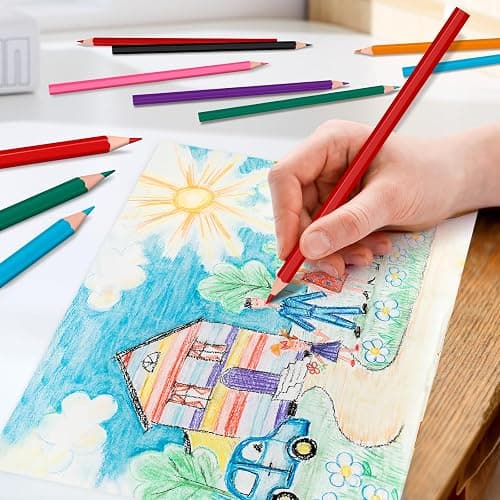 YEGEER 288 Count Colored Pencils Bulk, 16 Assorted Colors, Pre-sharpened Coloring Pencils Set for Kids and Adult, Teachers Essential Classroom Prizes, Back to School Supplies thumbnail 2