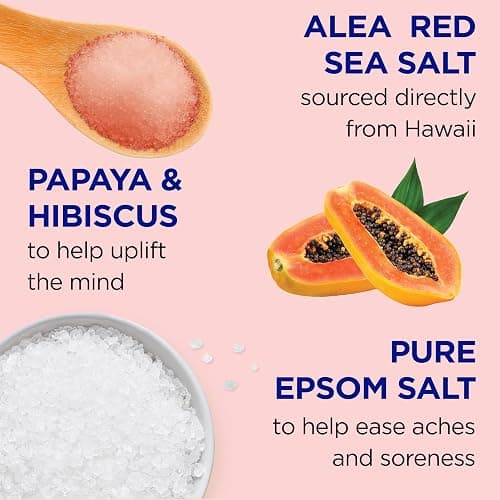 Dr Teal's Epsom Salt Magnesium Soak, Limited Edition Hawaiian Bliss, 3lbs thumbnail 3