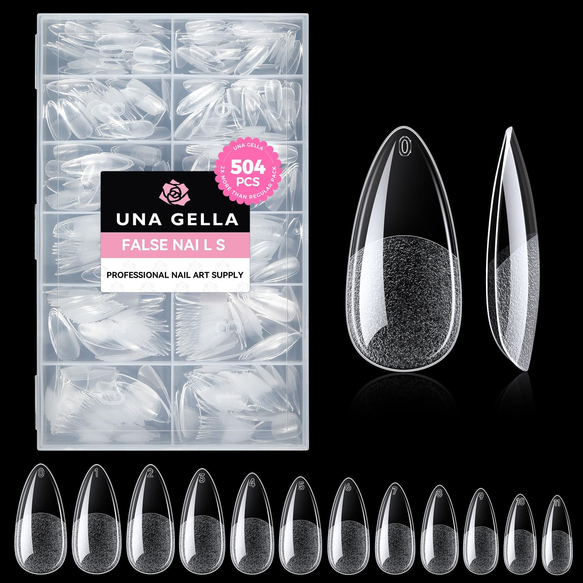 UNA GELLA NAIL TIPS 013 - Image 1