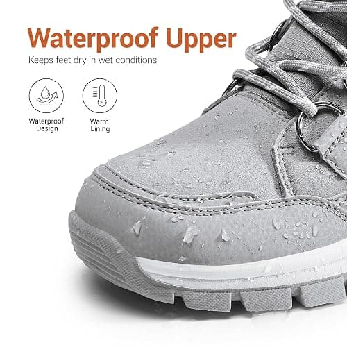 DREAM PAIRS Waterproof Snow Boots for Women, Faux Fur Cozy Warm Insulated Winter Boots Lace Up Mid-Calf Outdoor Shoes for Walking Hiking Hespera thumbnail 4