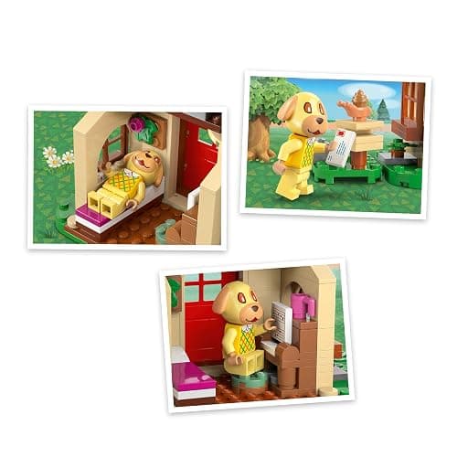 LEGO Animal Crossing Goldie’s Cozy House Building Toy - Pretend Play Set for Girls & Boys, Ages 6+ W/Dog Minifigure - Building Blocks Toy for Kids - Gift Idea for Birthdays & Video Game Fans - 77058 thumbnail 3