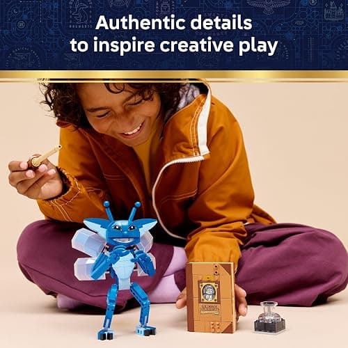 LEGO Harry Potter Cornish Pixie Building Toy for Girls & Boys - Book Shelf or Bedroom Decor for Fans - DIY Room Decoration for Kids, Ages 8+ - Gift Idea for Birthdays - 76461 thumbnail 4
