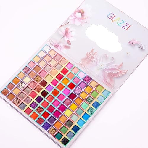 99 Colors Eyeshadow Palette, Colorful Eyeshadow Palette, Professional Matte Shimmer Glitter Rainbow Makeup Pallet, Colorful Long Lasting Highly Pigmented Eye Shadow Christmas Day Gifts for Women thumbnail 9