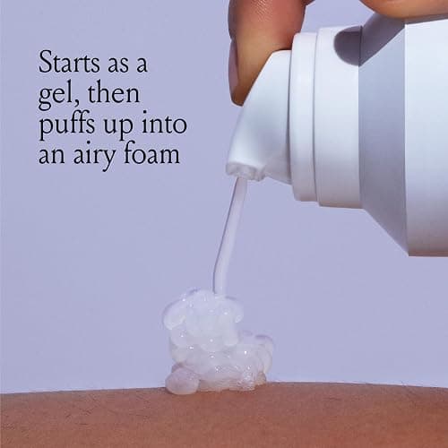 Billie SkyFoam Shave Gel - Lavender Milk Scent - Water-activated Foam - Made With Aloe & Cucumber - For A Close, Smooth Shave - 6.7 fl oz, 3-pack thumbnail 3