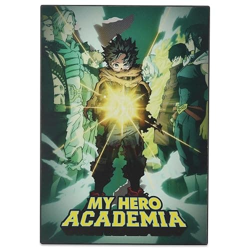 My Hero Academia Deku Wood Wall Decor - Striking Izuku Midoriya Wall Art for Home - Image 1