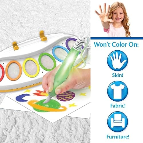 Crayola Color Wonder Magic Light Brush, Mess Free Painting Station for Kids, Toddler Toys & Activities, Holiday & Christmas Gifts for Kids, Ages 3+ thumbnail 2