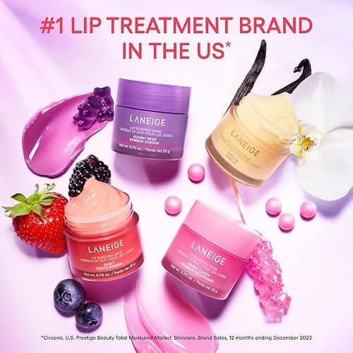 LANEIGE Lip Sleeping Mask: Nourish, Hydrate, Vitamin C, Murumuru & Shea Butter, Antioxidants, Flaky, Dry Lips thumbnail 11