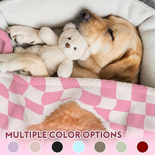 VulcanAce Personalized Dog Blanket with Picture and Name, Custom Fleece Pet Blanket with Photos, Personalized Dog Cat Gifts for Owners Pet Lovers Dad Mom on Birthday Valentine Christmas thumbnail 4