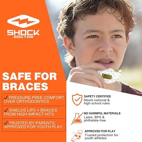 Shock Doctor Football Lip Guard thumbnail 7
