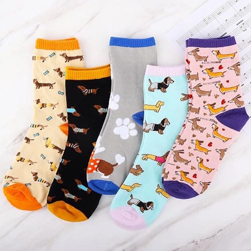 Jeasona Women's Cute Socks Funny Christmas Birthday Gifts for Women Mom Teenage Girls thumbnail 2
