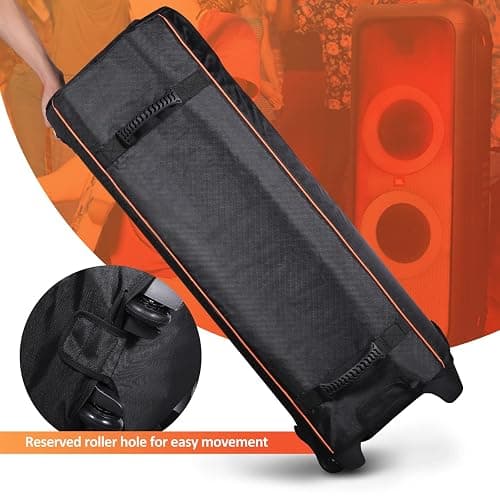 OUKNAK Speaker Bag Travel Case Replacement for JBL Party Box Series, Portable Carry Tote Bag Backpack for JBL Speaker (For partybox 1000) thumbnail 3