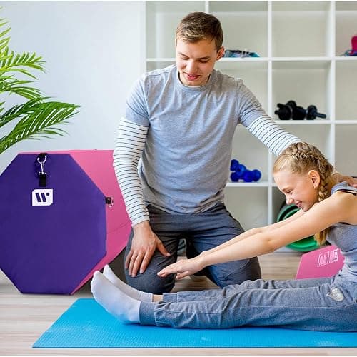 We Sell Mats Gymnastics Octagon Skill Shape Tumbling Mat, Somersault Backbend Trainer for Gymnastics, Cheerleading and Martial Arts thumbnail 7
