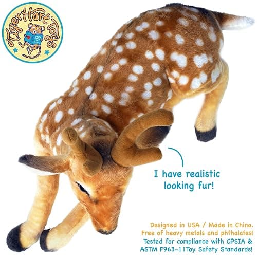 TigerHart Dorbin The Deer - 21 Inch Stuffed Animal Plush thumbnail 6