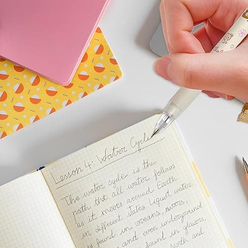 Mechanical 0.7mm and 0.5mm 4 pcs, Cute Bear Mechanical Pencils with Erasers for Students, Cartoon Bear Pencils Kawaii Stationery School Supplies thumbnail 2