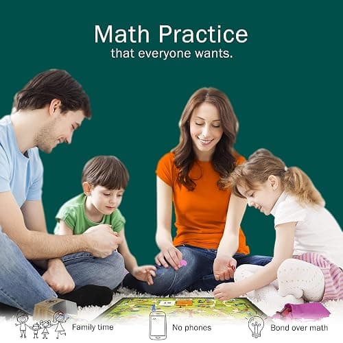 Logic Roots Pet Me Multiplication and Division Game - Fun Math Board Game for 5 - 9 Year Olds, Easy Start STEM Toy, Perfect Educational Gift for Kids (Girls & Boys), Homeschoolers, Grade 1 and Up - Pet Me thumbnail 6