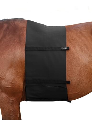 Harrison Howard Horse Belly Guard Body Bandage Wrap Spur Mark Protector Belly Cover Skin Guard Full Size - Image 1