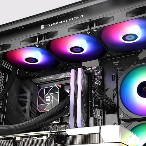 Thermalright Aqua Elite 360 V3 Water Cooling CPU Cooler, 3 PWM ARGB Fans with S-FDB Bearings,Efficient PWM Controlled Pump,for AMD/AM4/AM5, Intel LGA1150/1151/1200/1700/1851, (AE360 V3) thumbnail 6