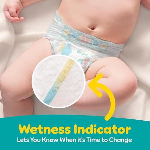 Pampers Diapers - Baby Dry - Size 6, 112 Count, Absorbent Disposable Infant Diaper (Packaging May Vary) thumbnail 8
