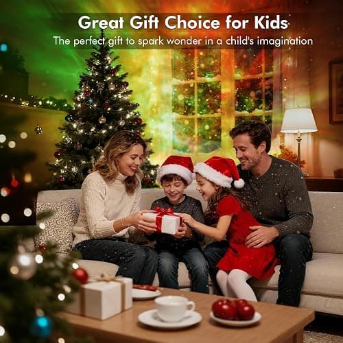 Rossetta Galaxy Projector, Star Projector for Bedroom with Bluetooth Speaker & White Noise, Remote, Timer, Night Light for Kids Room Decor, Party, Birthday & Christmas Gifts for Adults Teen Girls Boys thumbnail 7