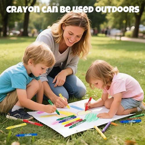 FUMILE 24 Sets of 4 Colors Crayons (96 Count), Crayons Bulk Individual Packs, Non-Toxic Mini Crayon for Kids Party Favors, Restaurants, School Supplies, Travel and More Events thumbnail 2