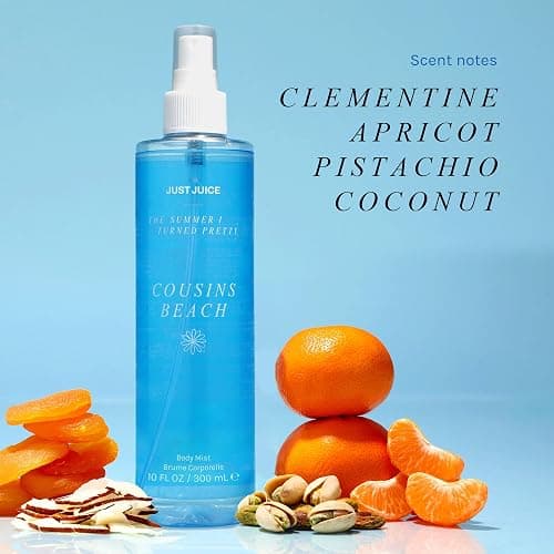 Just Juice - The Summer I Turned Pretty Cousins Beach Body Mist - Beachy, Creamy Coconut and Vanilla Body Spray for Women and Men - 10.14 oz thumbnail 3