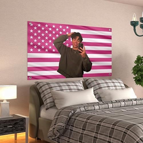 Malachi Flag Tapestry Poster Wall Hanging Banner Art Aesthetic Poster For Dorm Bedroom Living Room Office Party Decor 60"x36" thumbnail 4