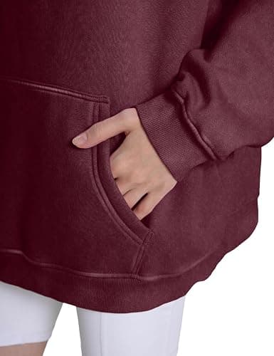 Dnzzs Acid Wash Hoodie for Womens Pullover Oversized Women's Fashion Hoodies & Sweatshirts Vintage Sweatshirt Heavyweight thumbnail 5