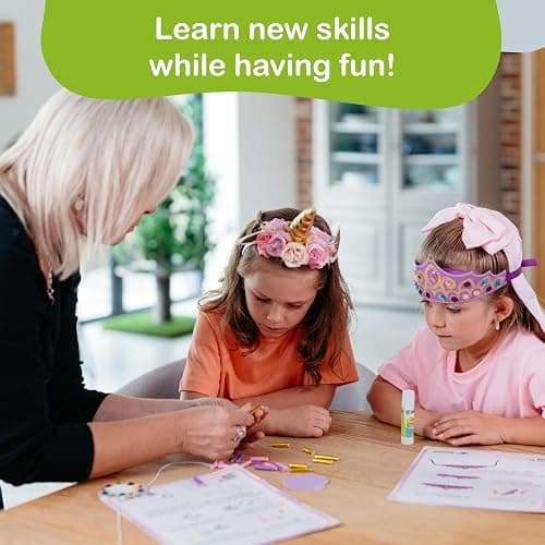 Craftikit® 20 Award-Winning Fairy Garden Crafts for Kids - 20 All-Inclusive Fun Paper Toddler Crafts, Fairy Garden Kit for Kids Ages 3-10 thumbnail 2
