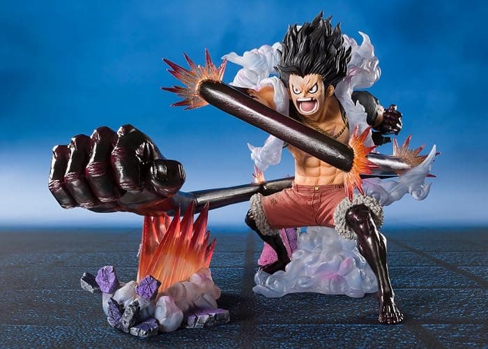 TAMASHII NATIONS - One Piece - [Extra Battle] Monkey D. Luffy Gear 4 -Snake Man King Cobra- (Reissue) FiguartsZERO Collectible Figure thumbnail 5