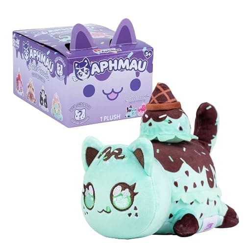 Aphmau 6” MeeMeow Mystery Plush – Ice Cream; YouTube Gaming Channel, Blind Box, 1 of 8 Possible Ice Cream MeeMeows, Official Aphmau Merch thumbnail 8