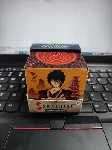 SHASHIBO Avatar The Last Airbender Shape Shifting Box - STEM Magnetic Fidget Cube That Transforms Into Over 70 Shapes, Download Fun in Motion Toys Mobile App (Fire) thumbnail 13