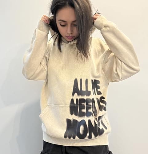 Dynict Unisex Y2K Colorful Sweatshirt Hip Hop Letter Print Oversize Hoodie Casual Baggy Harajuku Gothic Pullover Hoodie thumbnail 5