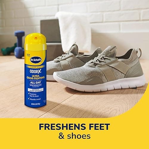 Dr. Scholl’s Odor-X ODOR-FIGHTING Spray-Powder // All-Day Odor Protection and Sweat Absorption - Packaging May Vary thumbnail 5
