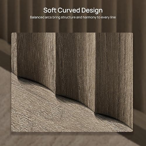 SICOTAS Night Stand Set of 2-2 Drawer Bedroom Nightstands | 24.4" Tall Storage Bedside Table Large Fluted Bed Side End Table Fluted Wide Night Stands for Sofa Couch Office thumbnail 5